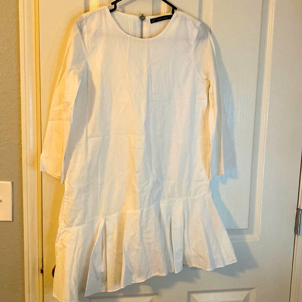 ZARA asymmetrical mini dress